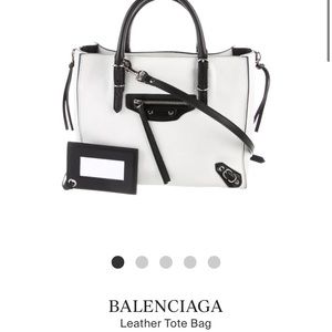 Balenciaga Leather Tote Bag